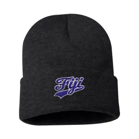 FIJI Signature Charcoal Beanie