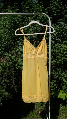 French Sunshine Slip Dress - S