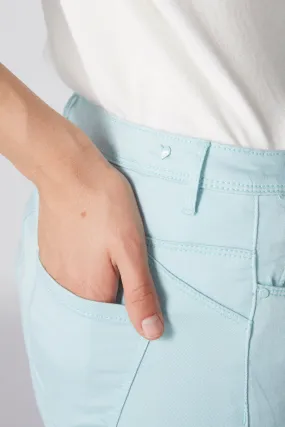 Full Length Pants with Button Closure and Pocket Detail