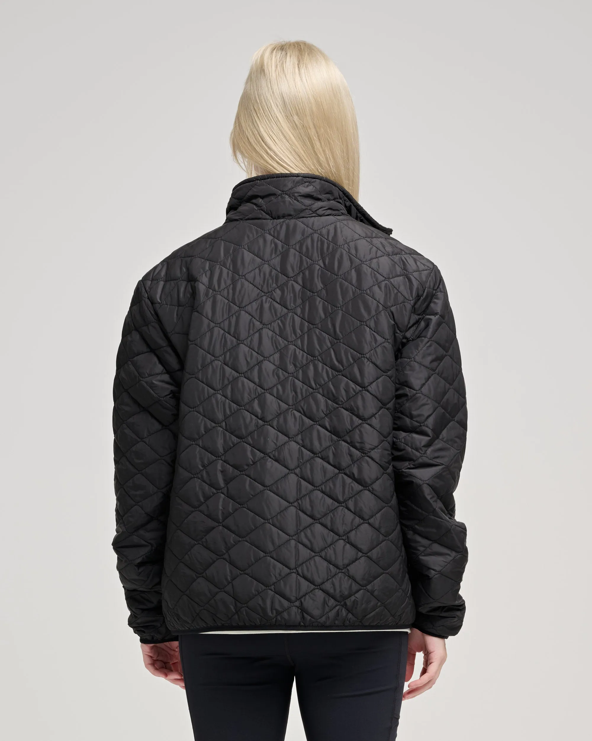 Gale Wind Puffer Jacket - Black