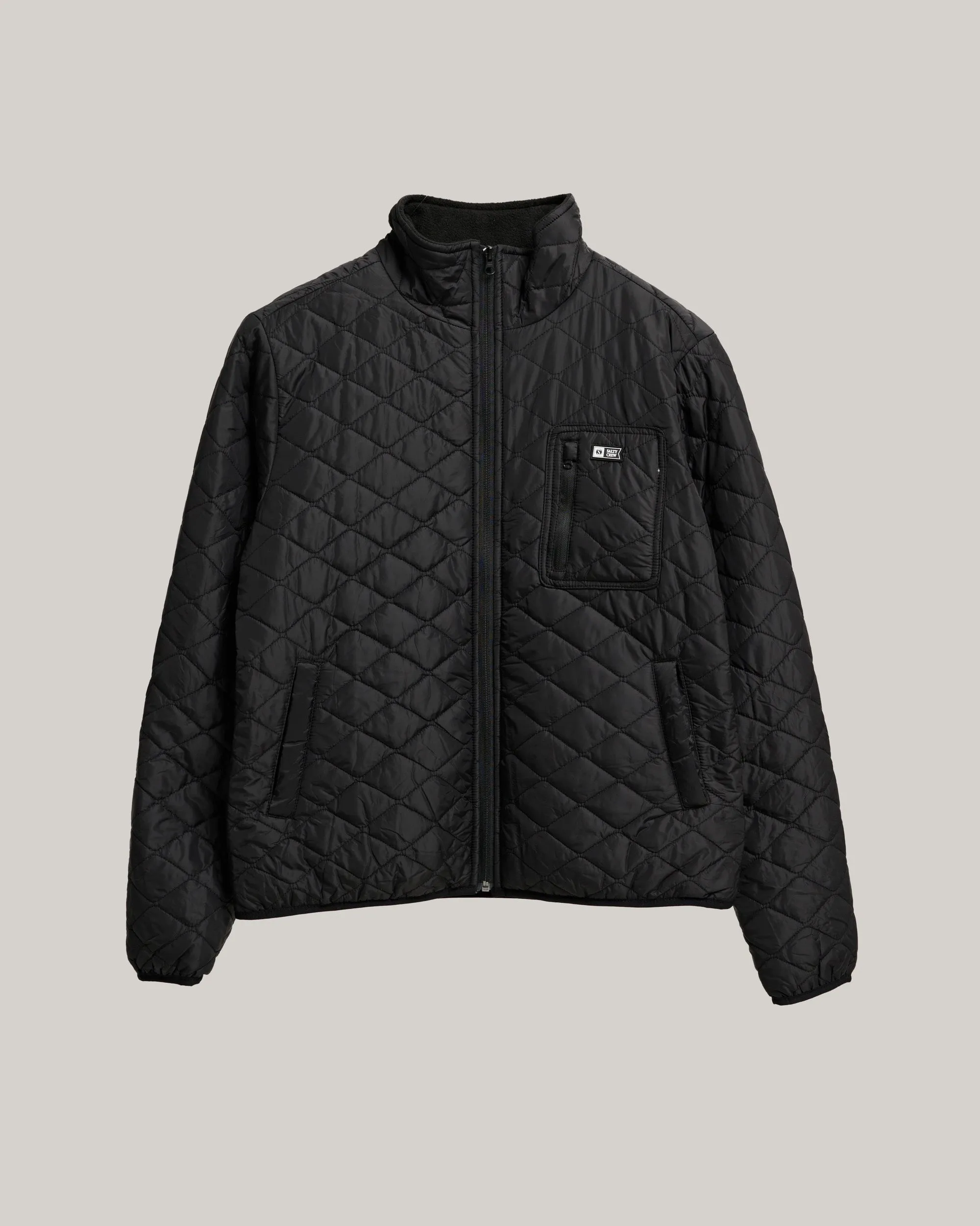 Gale Wind Puffer Jacket - Black