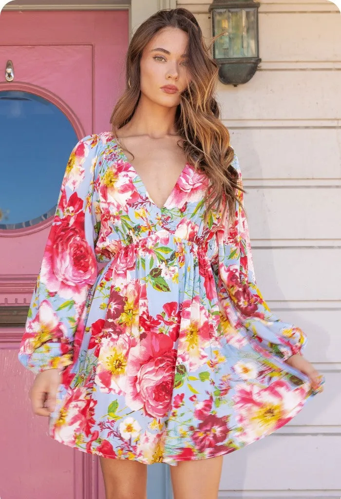 Garden Bliss Mini Dress