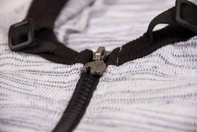 Gorilla Wear Keno Zipped Hoodie - White-Black