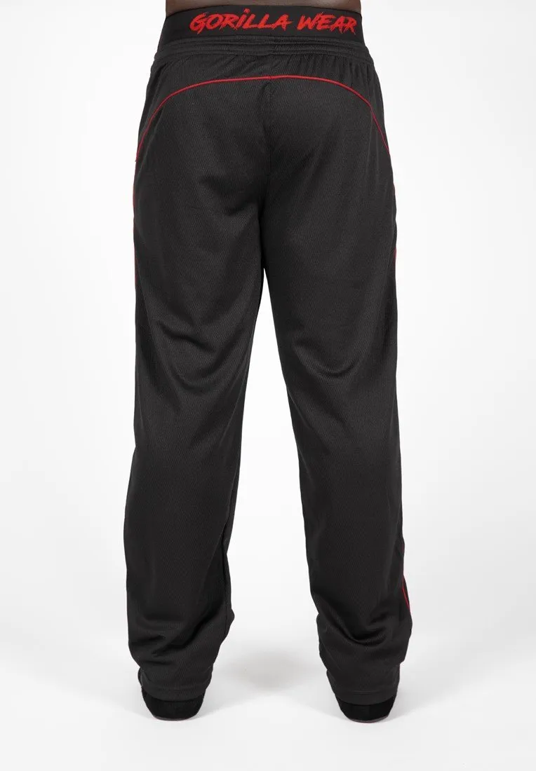 Gorilla Wear Mercury Mesh Pants Black/Red
