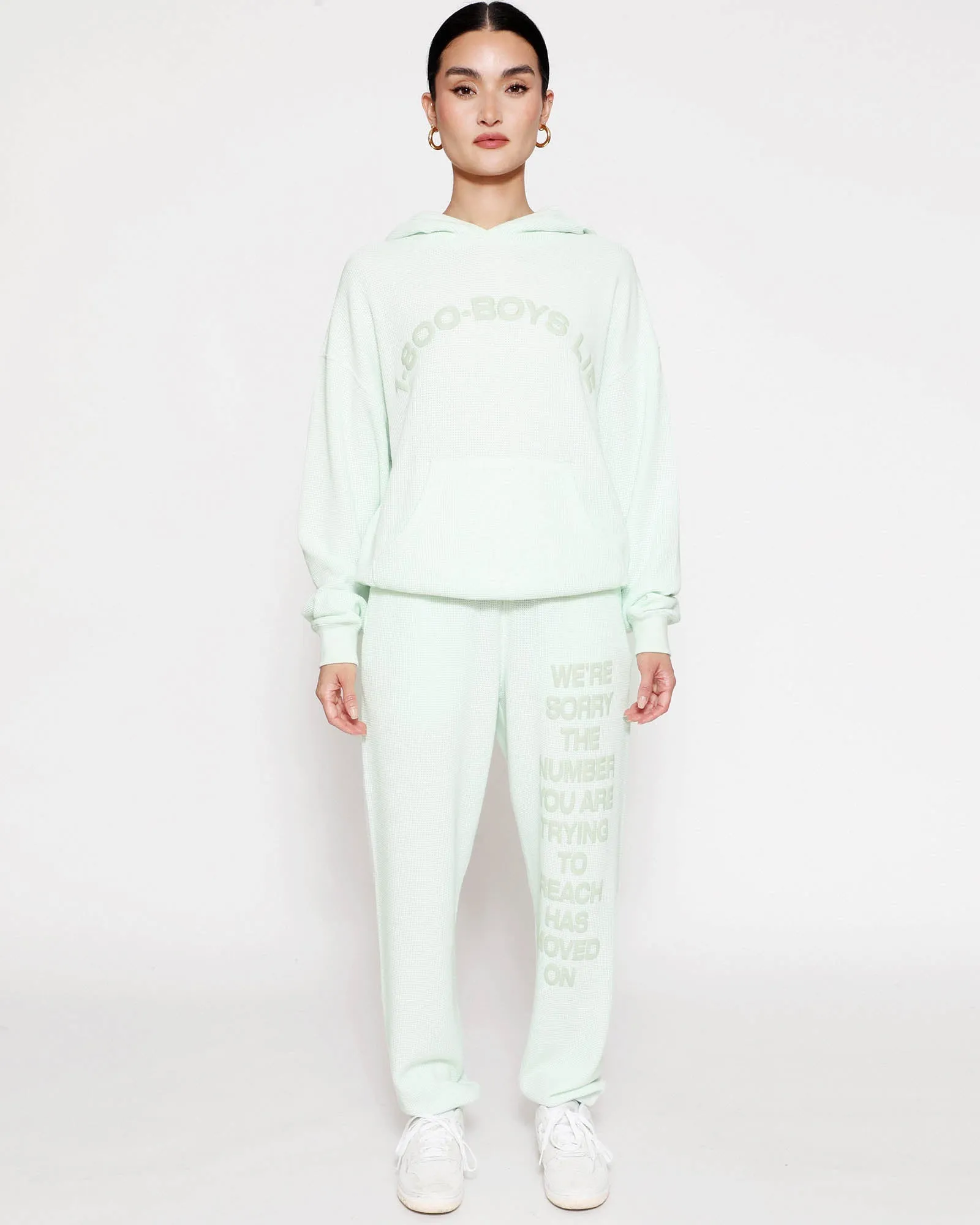 GREEN 1-800 REUNION SWEATPANTS