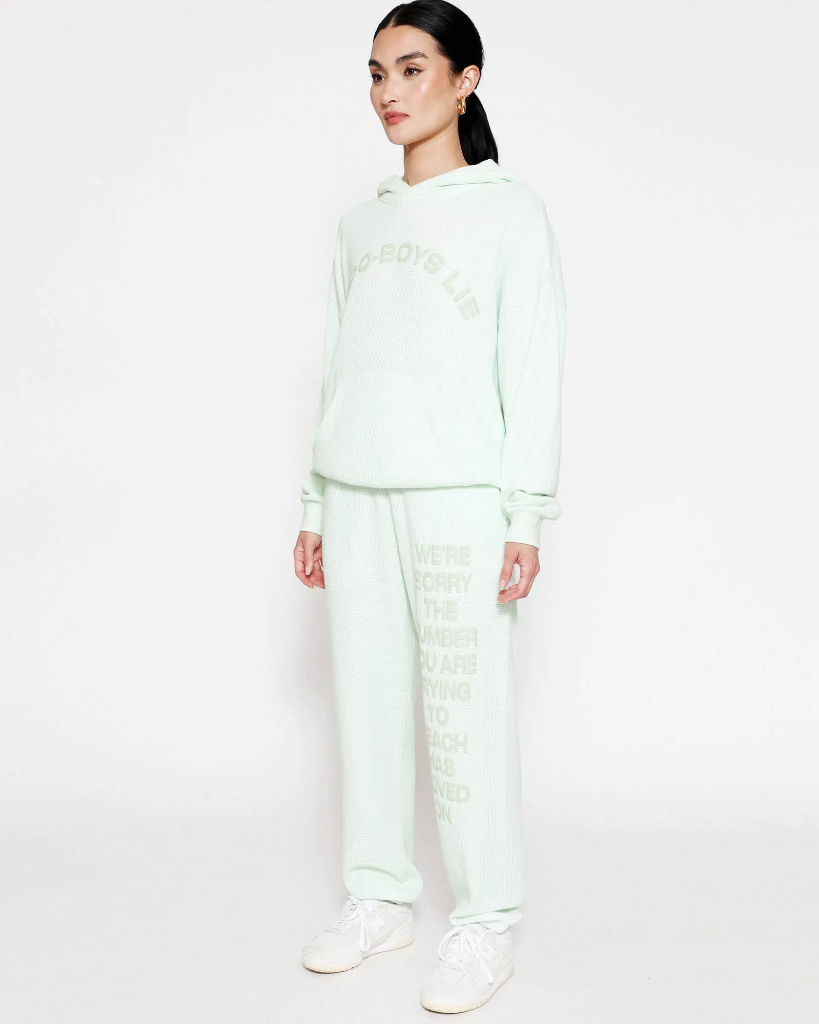 GREEN 1-800 REUNION SWEATPANTS