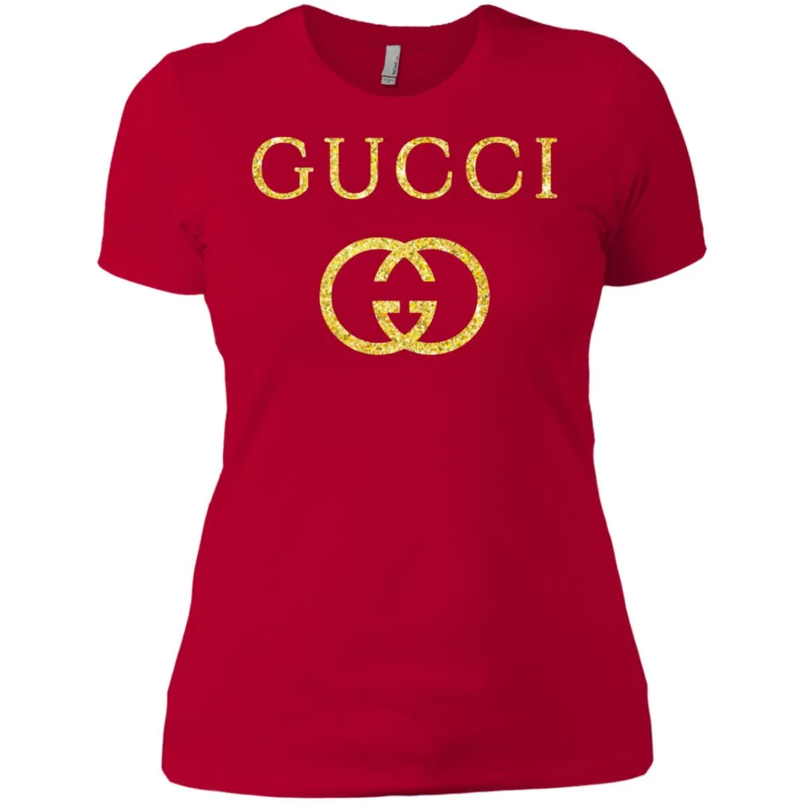 Gucci Logo Vintage Inspired Women Cotton T-Shirt