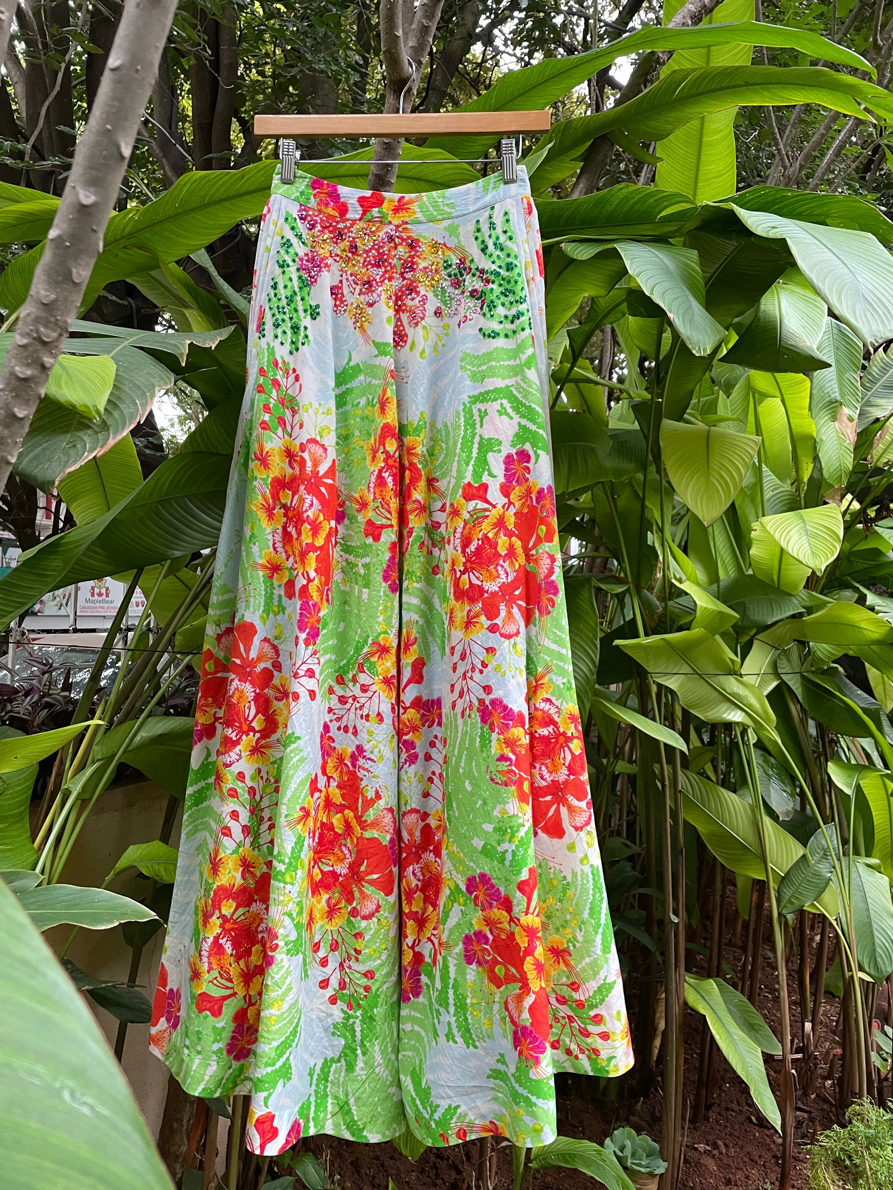 Gulmohar Breeze Skirt