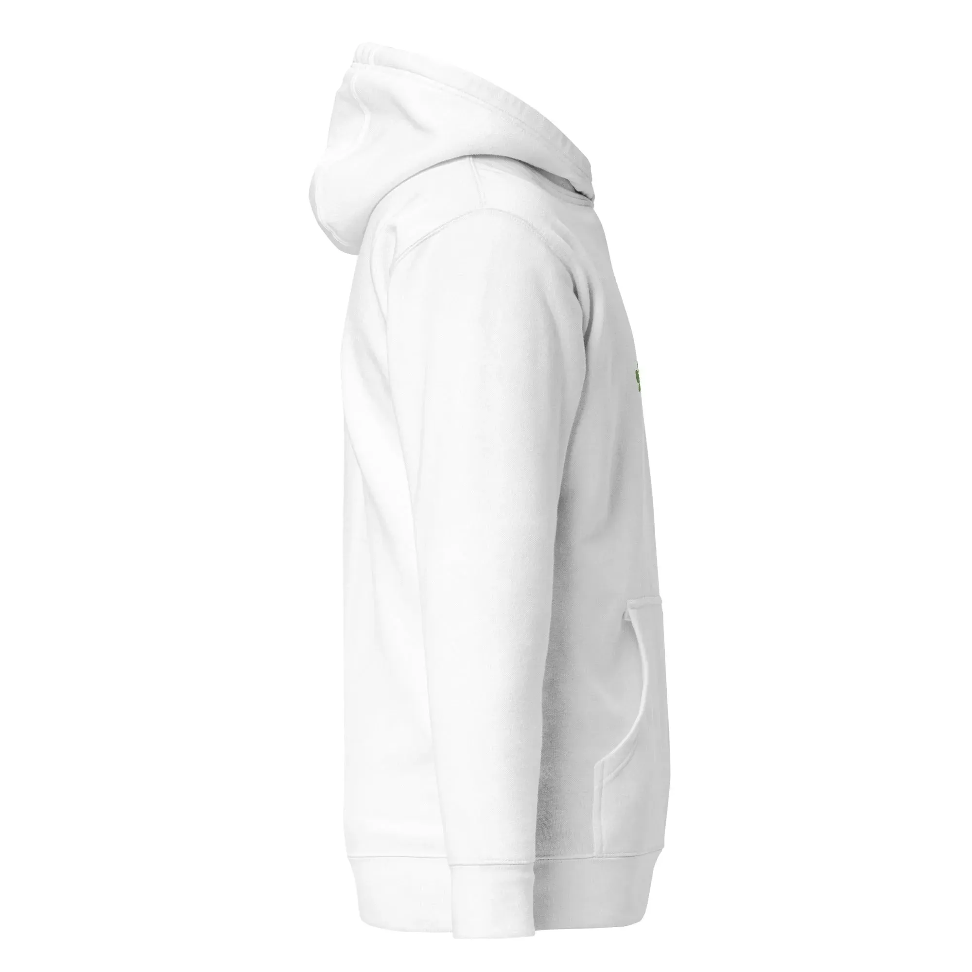 Hawaiian Tropical Leaves Embroidered Hoodie