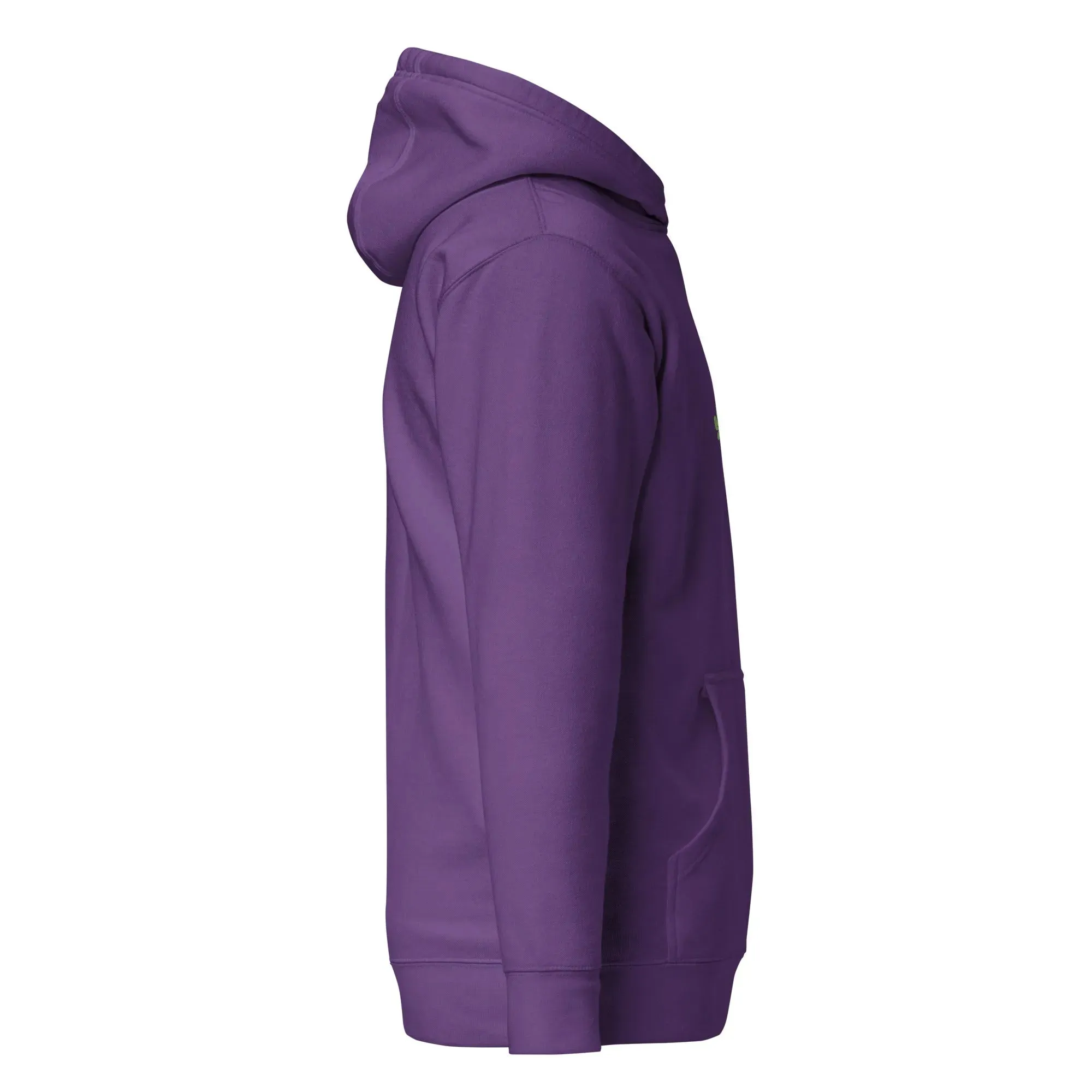Hawaiian Tropical Leaves Embroidered Hoodie