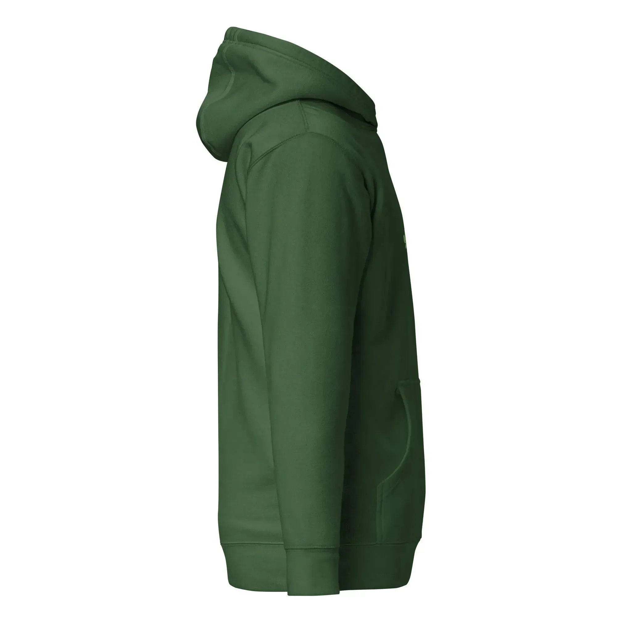 Hawaiian Tropical Leaves Embroidered Hoodie