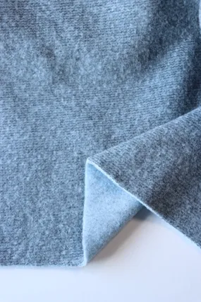 Heathered Welkin Blue Polartec Thermal Pro Double Sided Fleece