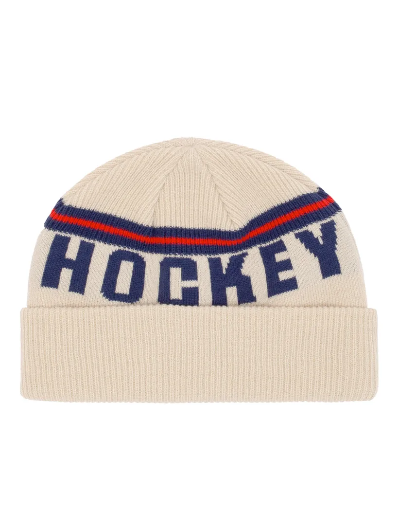 Hockey Friendly Beanie - Cream