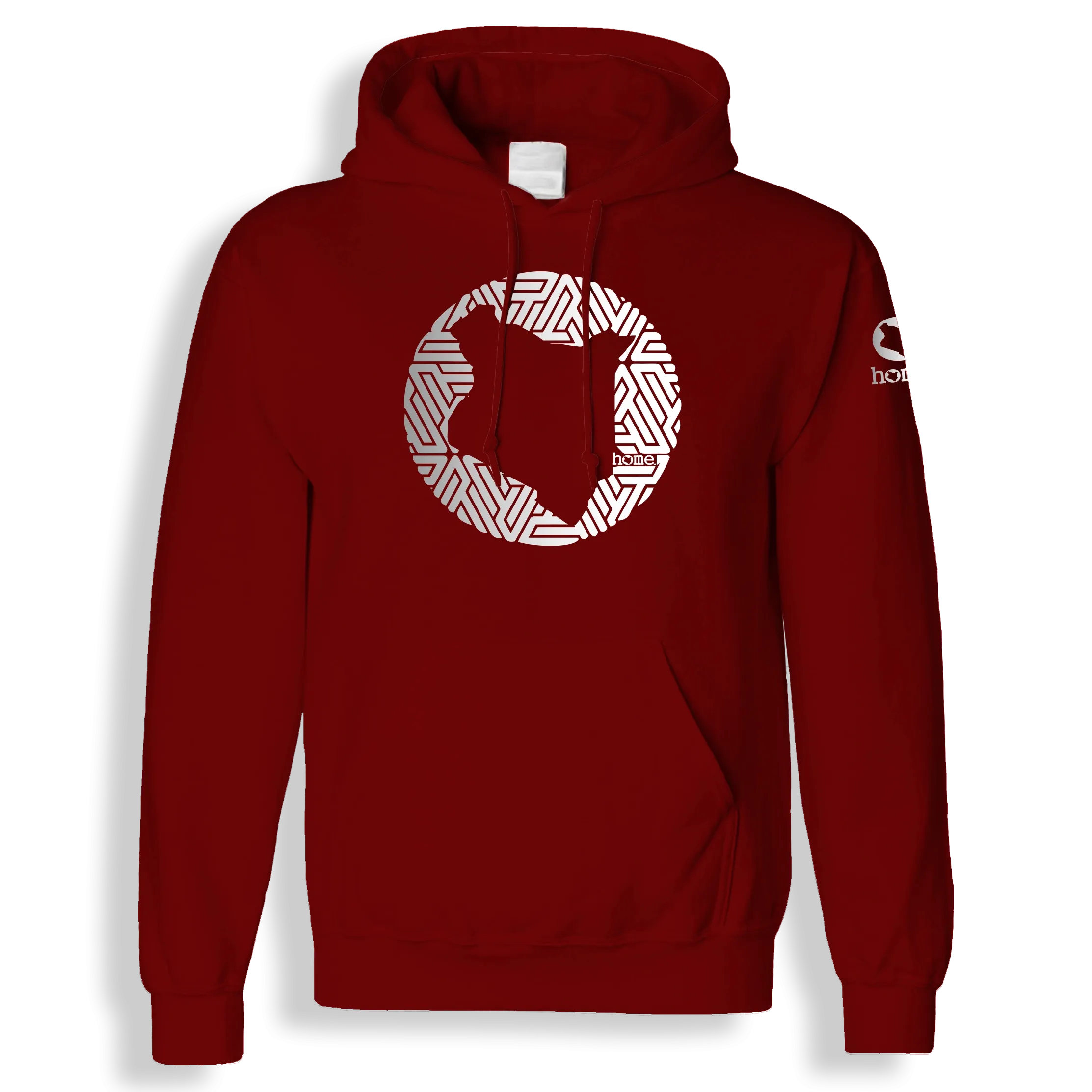 Hoodie - Maroon Red (Mid-Heavy Fabric)