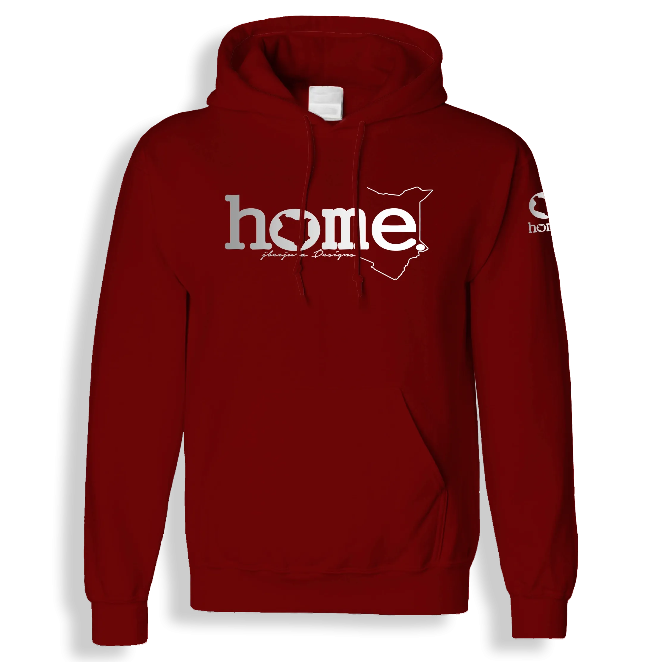 Hoodie - Maroon Red (Mid-Heavy Fabric)