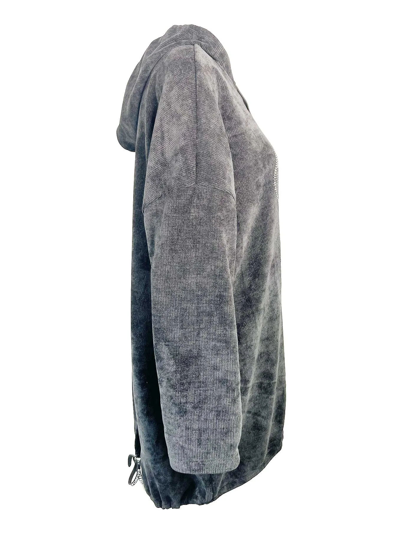 Hoodie Snoopy grau