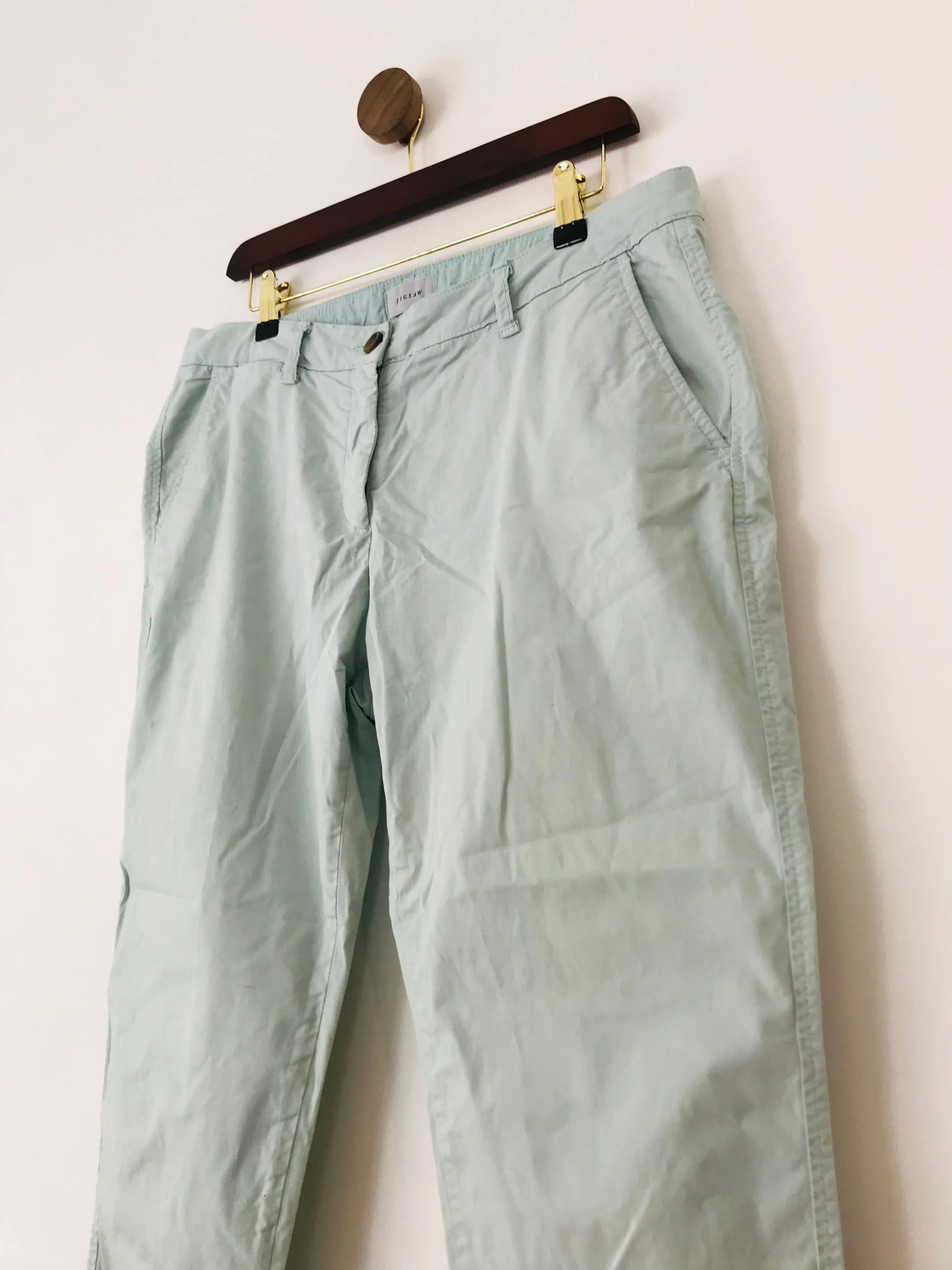 Jigsaw Women's Chinos Trousers | UK14 | Blue