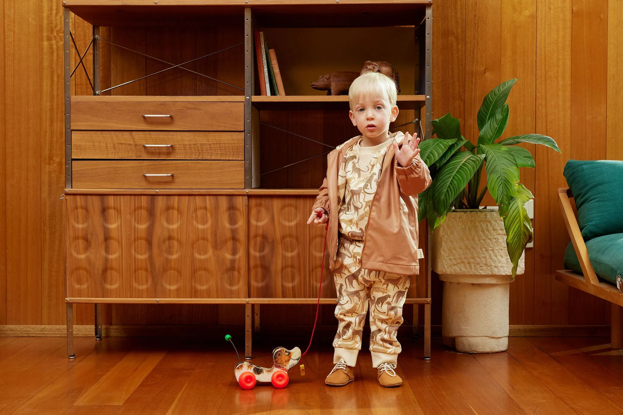 KAPOW BABY/KID - CARAMEL RAINCOAT