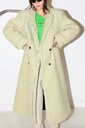 Kkco - Cord Moss Coat: Dried Eucalyptus