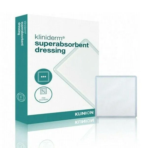 Kliniderm Superabsorbent Dressings 20cm x 40cm x 10