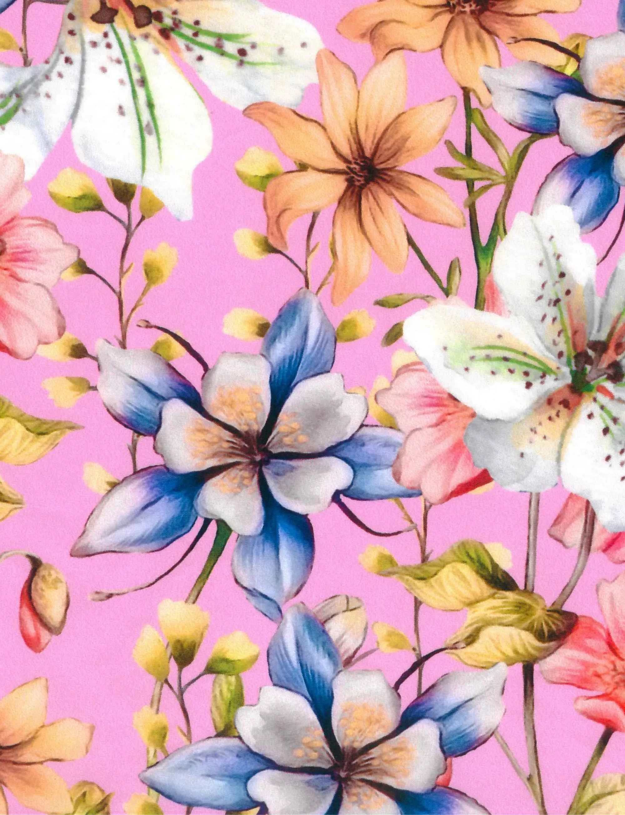Kylie 'Candy Tigerlily' Limited Edition Cotton Silk Shirtdress