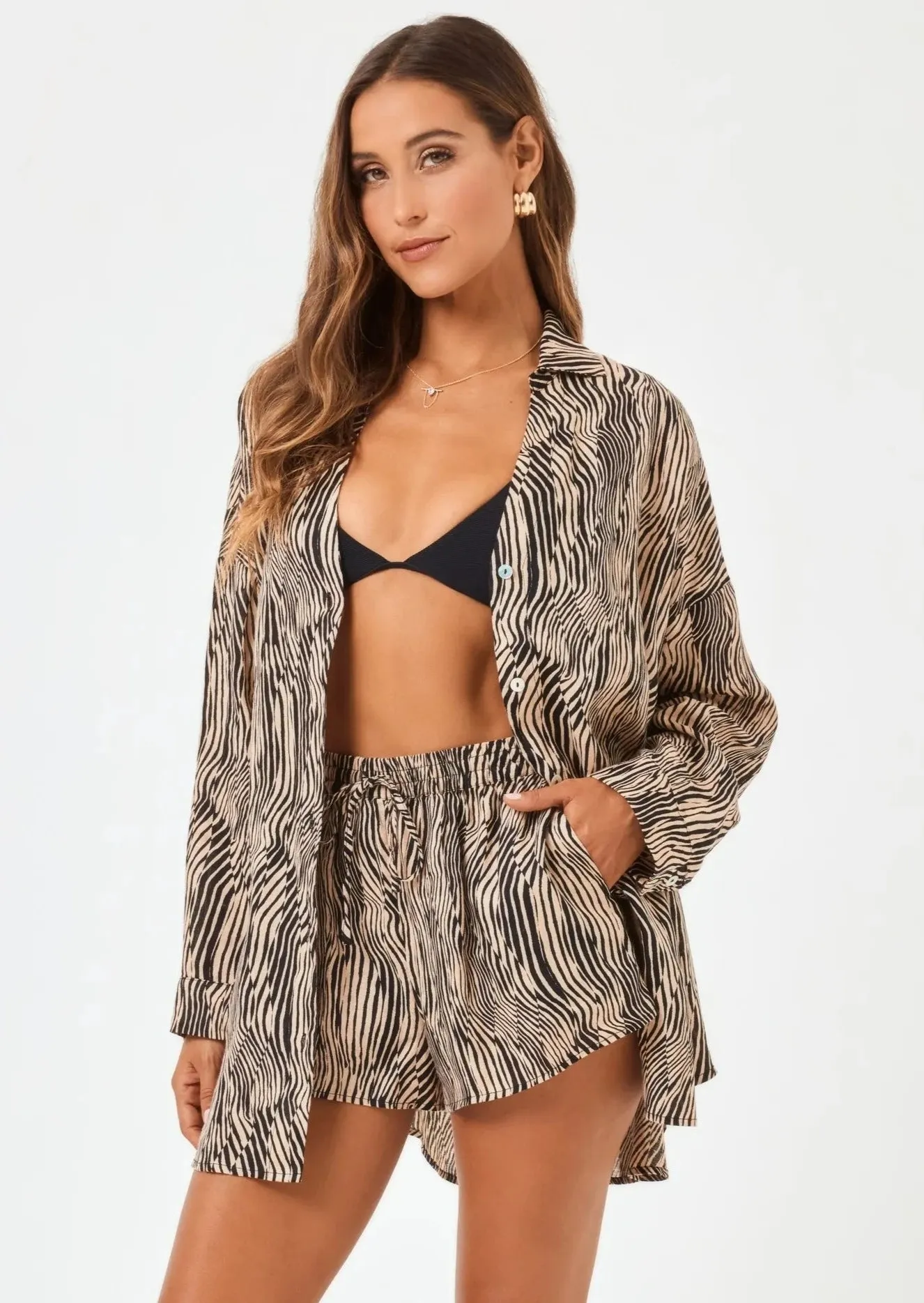 L Space Rio Tunic Shirt