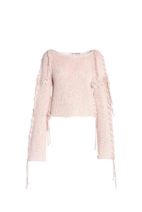 Lacing Knit Sweater