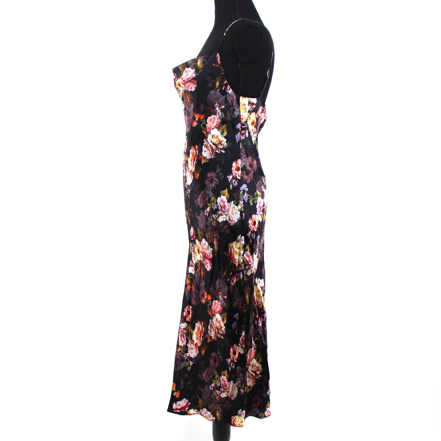 L'agence Nyla Silk Slip Dress