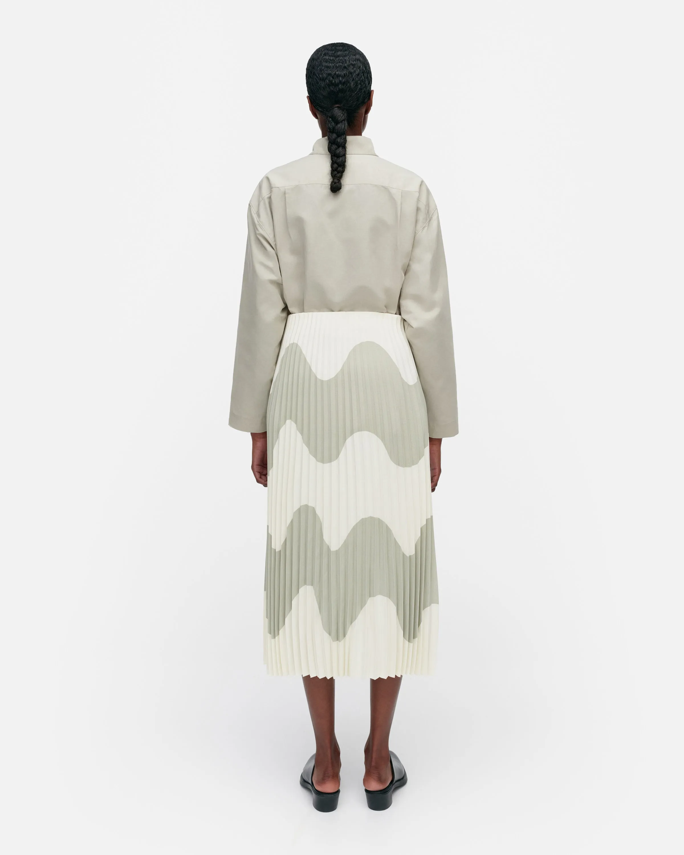 Lokki Piiru Pleated Skirt 83.5cm