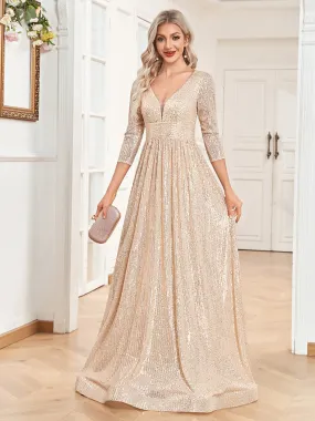 Love Me More Women's Beading Prom Gown