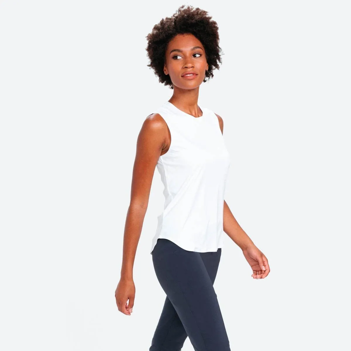 Luxe Touch Tank - White
