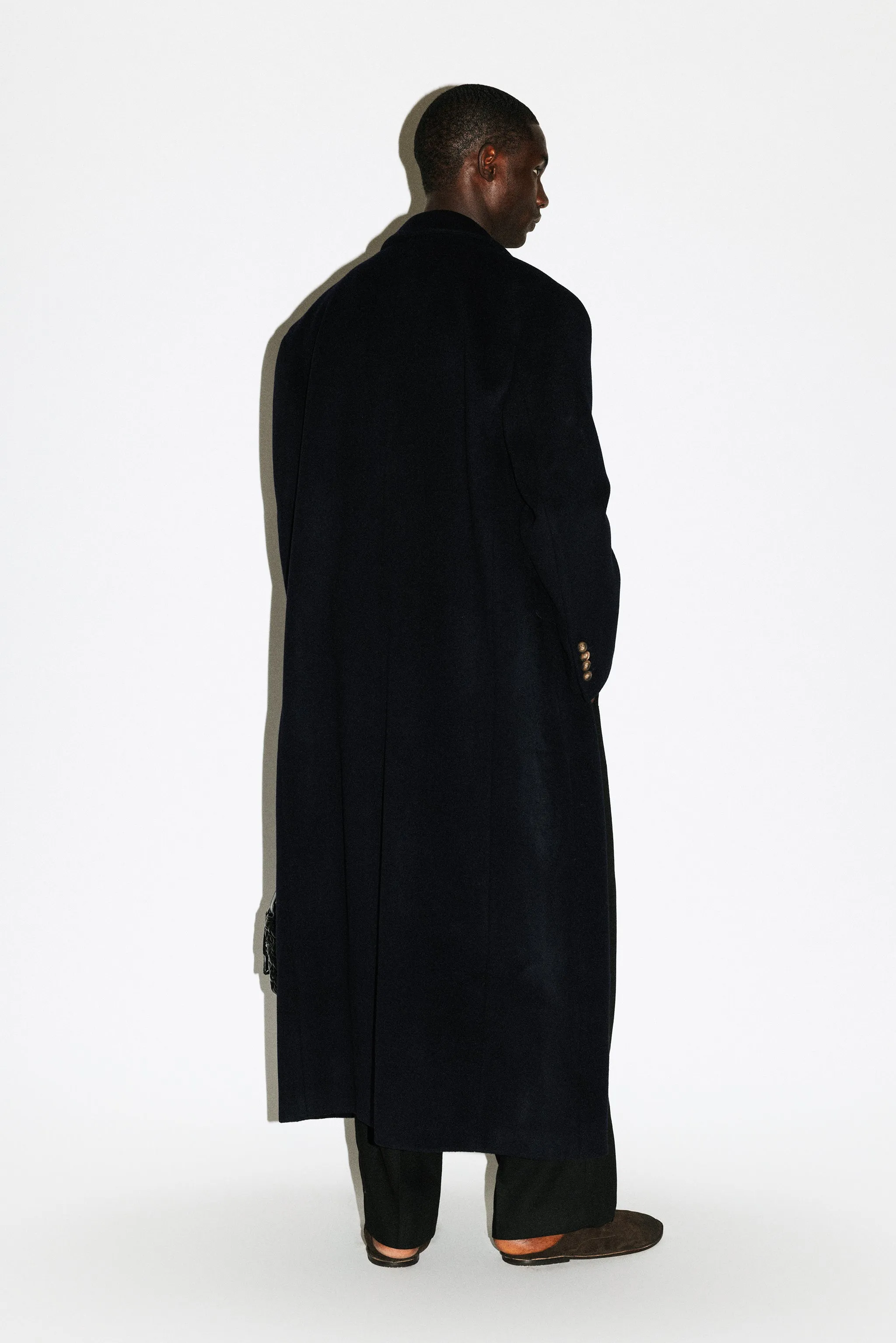 Manhattan Oversized Overcoat  |  Navy
