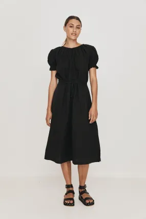 Mara Midi Dress - Black