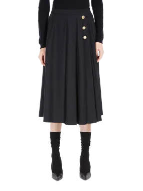 MAX-10043900 RENNA NAVY SKIRT