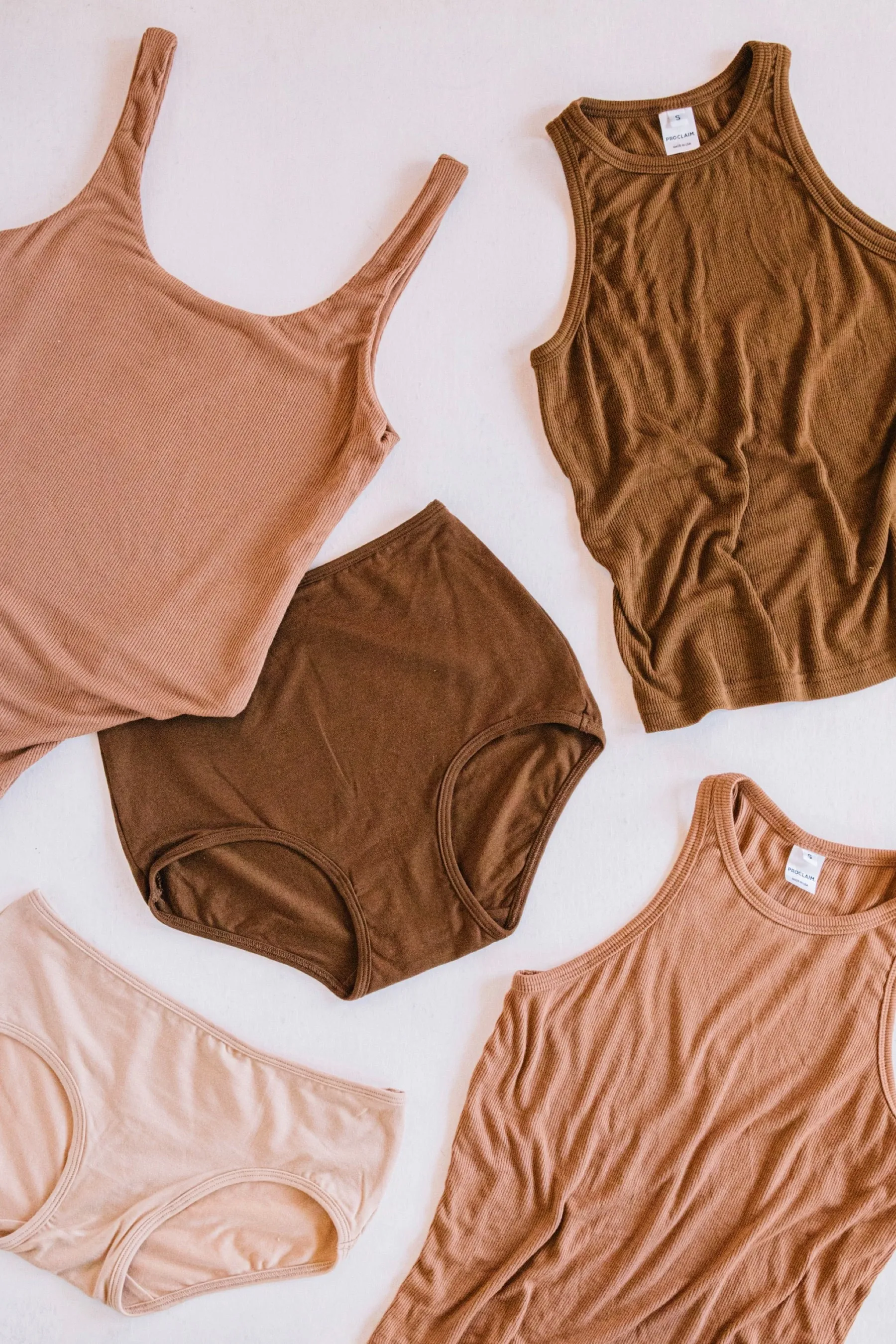 Maya Nude Ribbed Tank