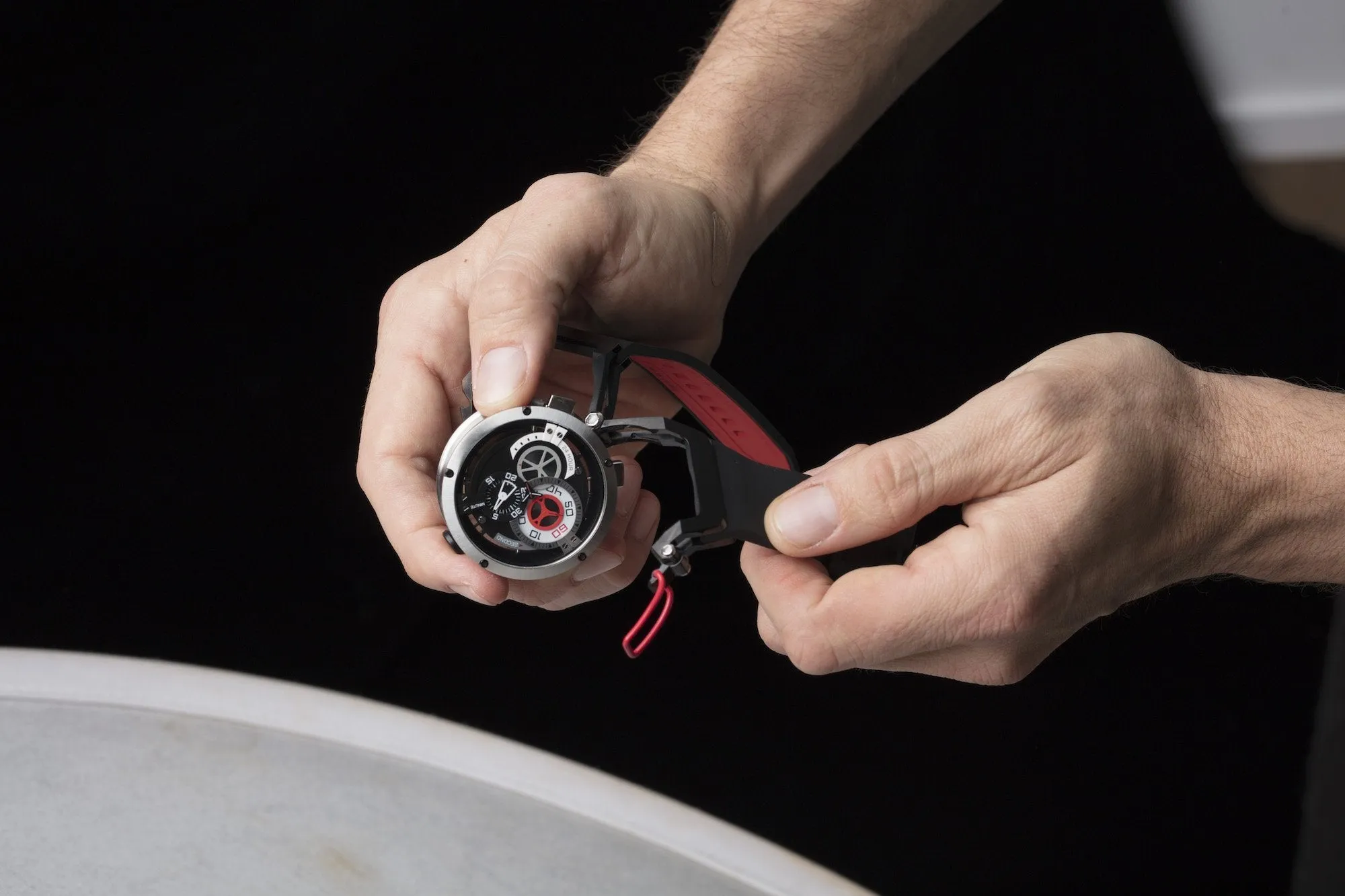 Mazzucato Reversible Watch RIM Black