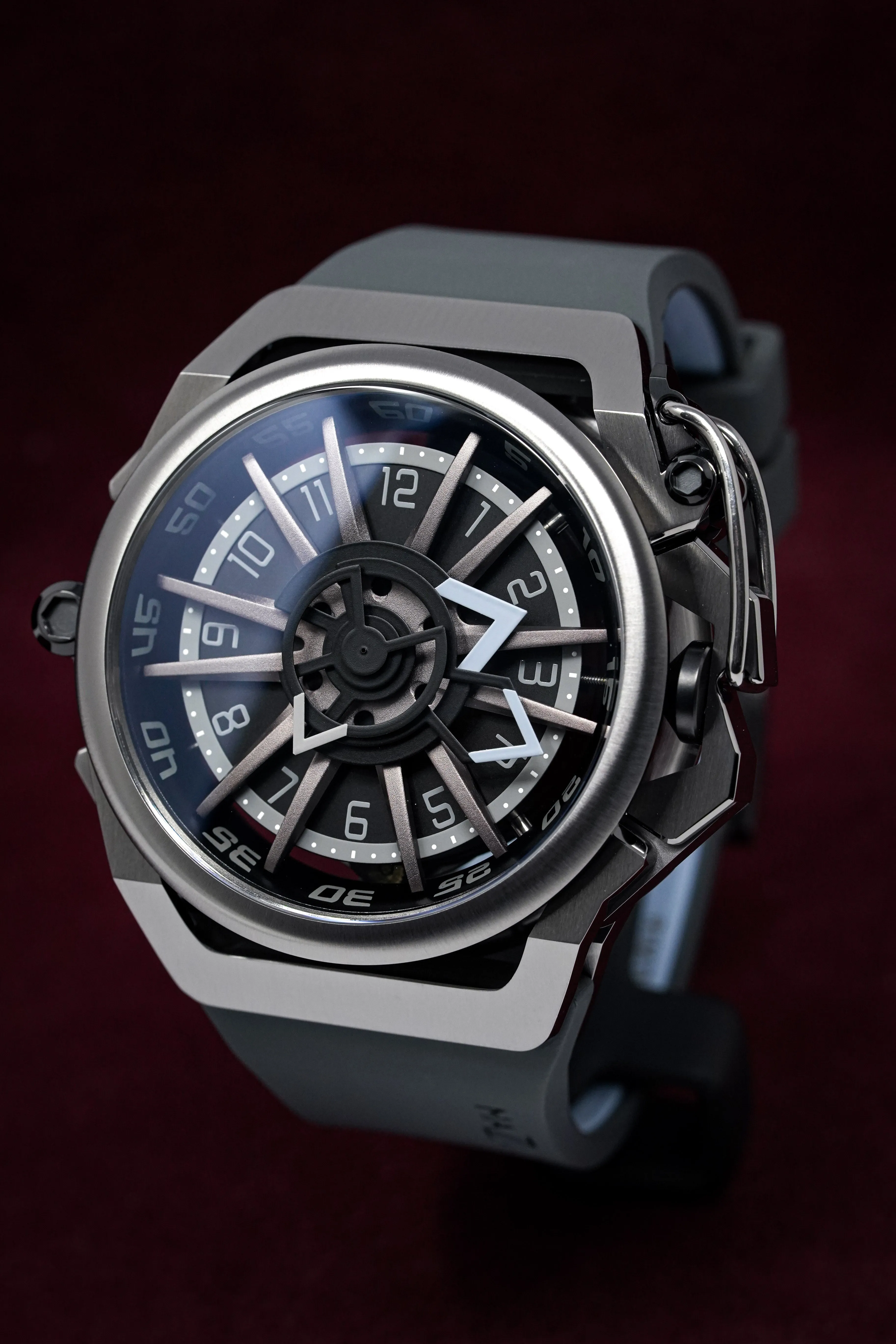 Mazzucato Reversible Watch RIM Dark Grey