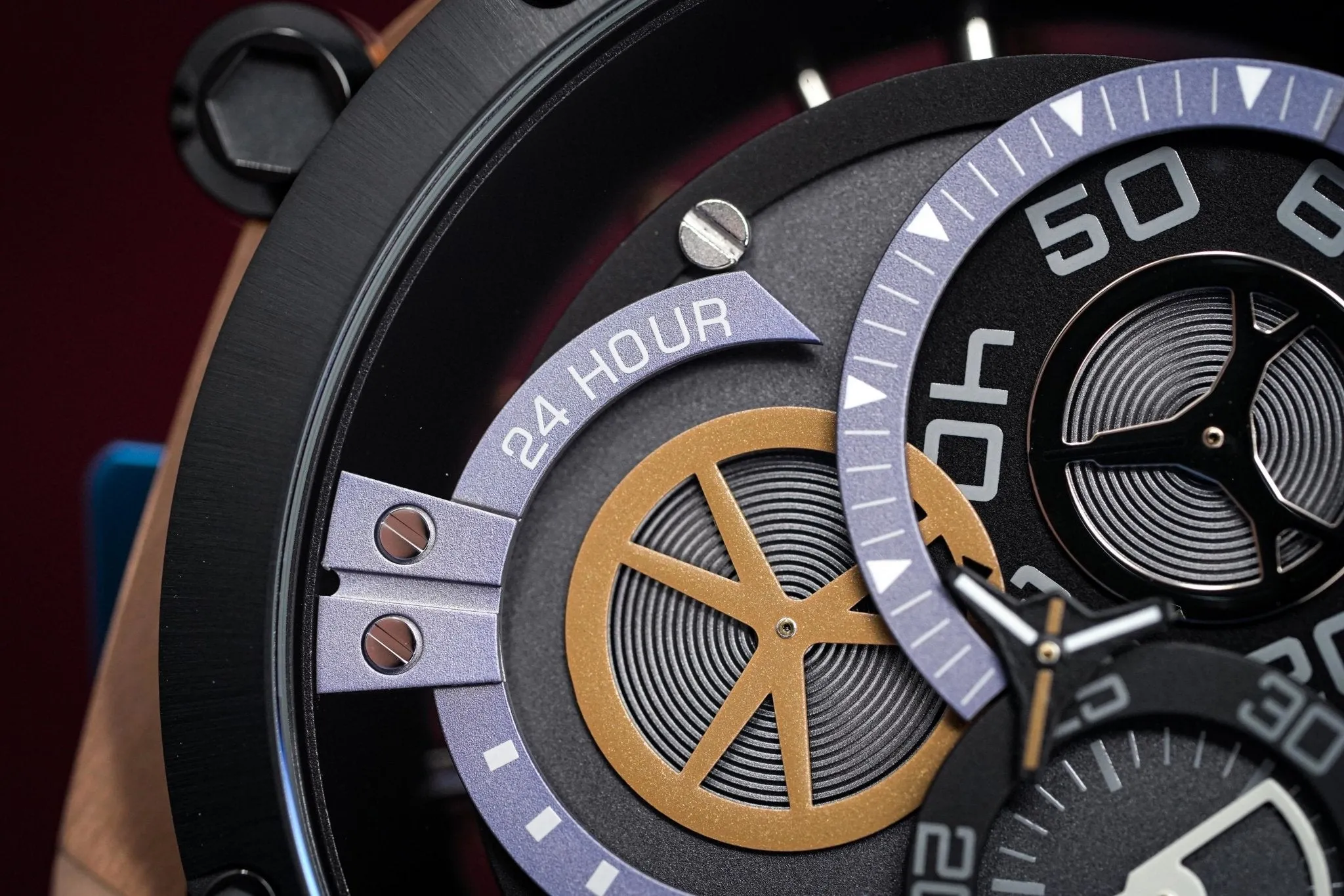 Mazzucato Reversible Watch RIM Rose Gold