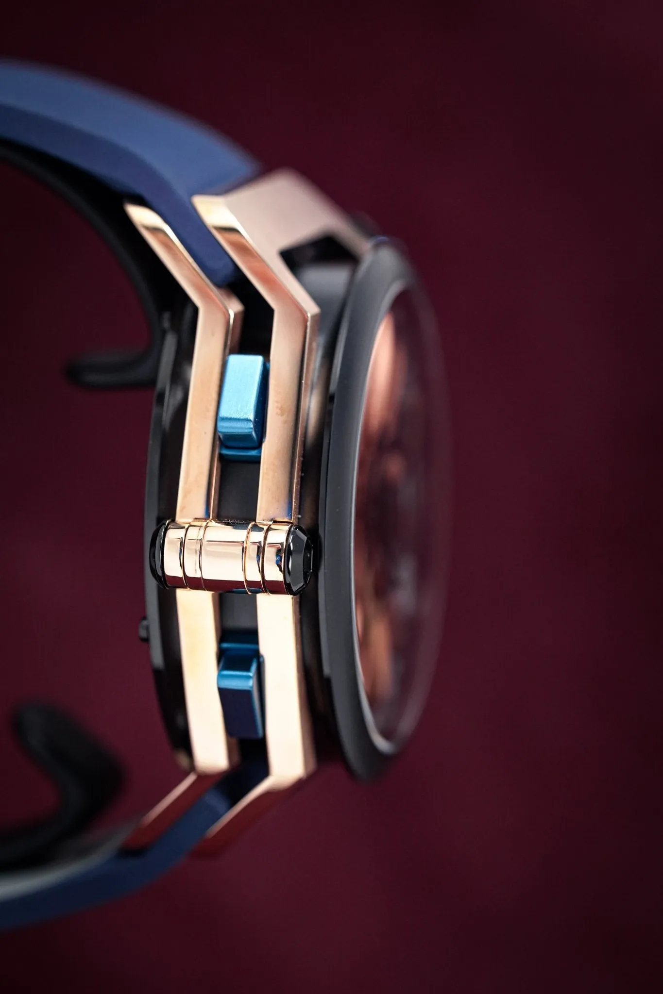 Mazzucato Reversible Watch RIM Rose Gold
