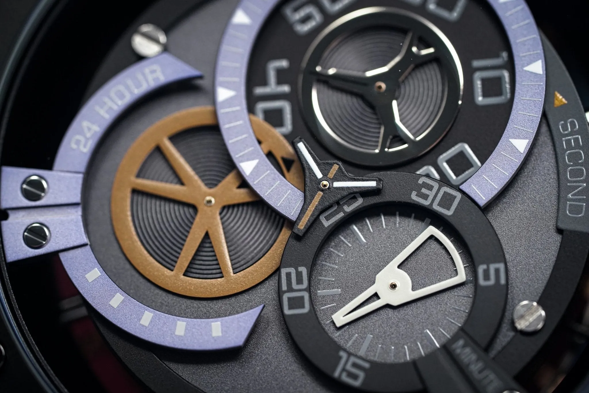Mazzucato Reversible Watch RIM Rose Gold