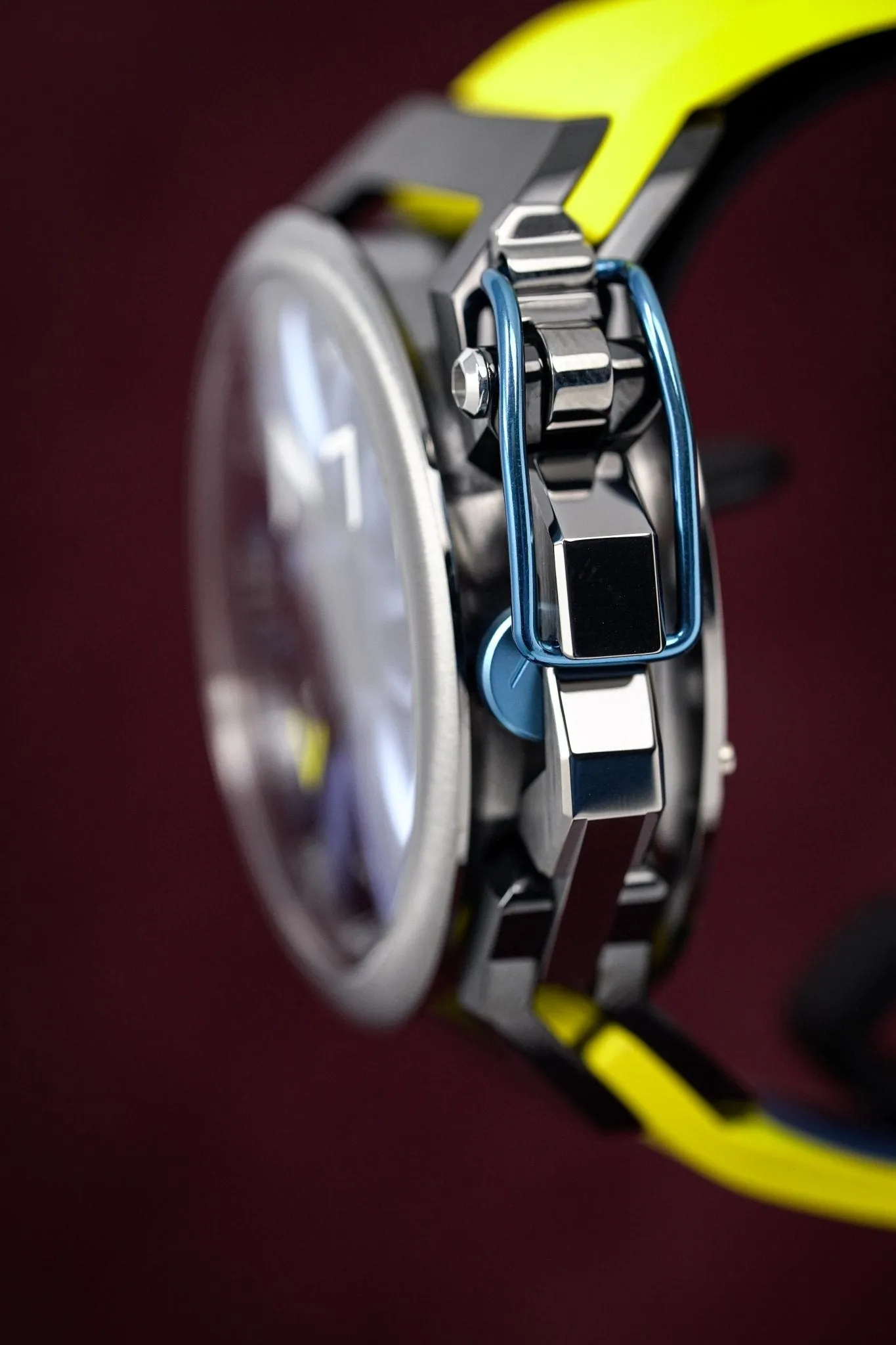 Mazzucato Reversible Watch RIM Yellow
