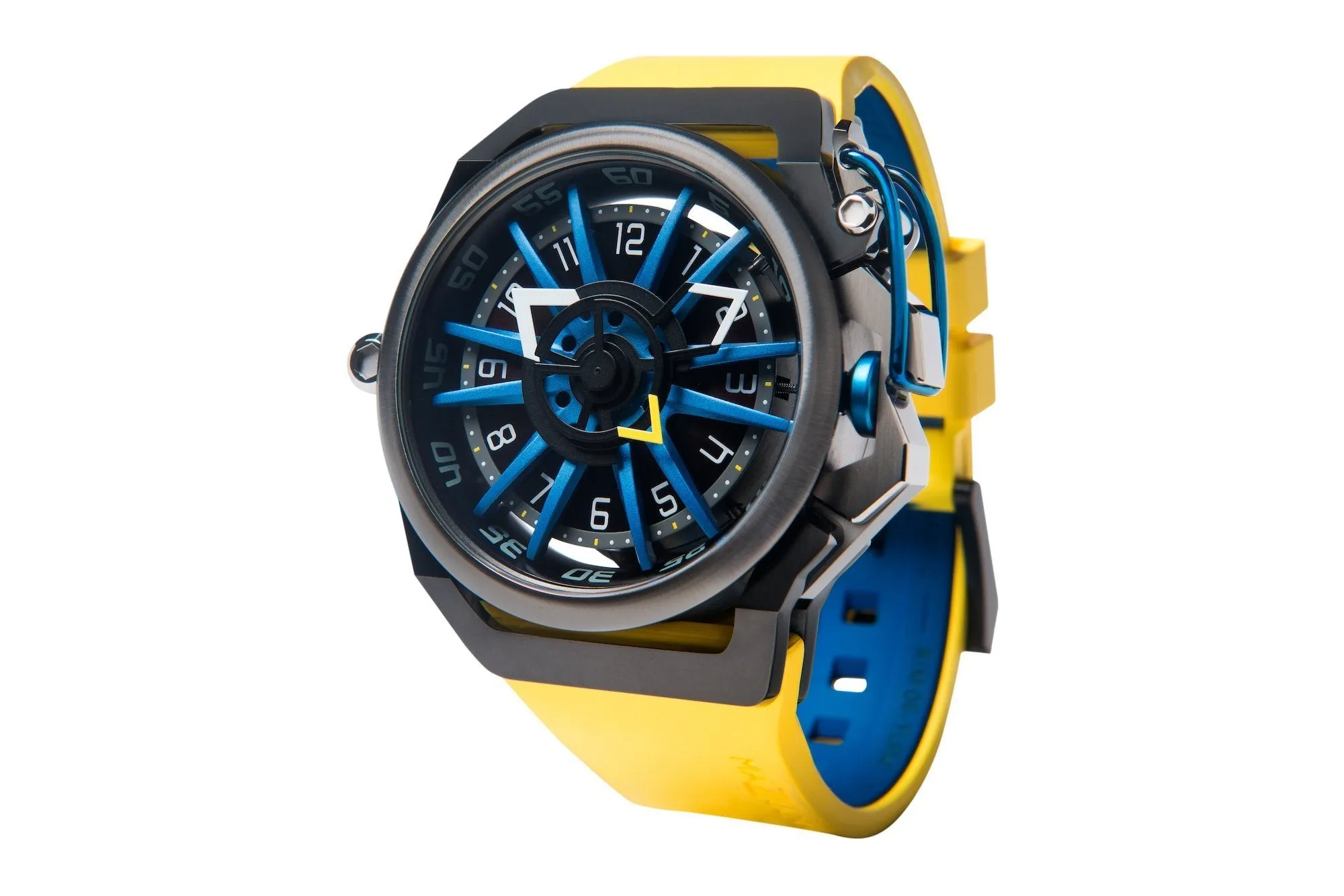 Mazzucato Reversible Watch RIM Yellow