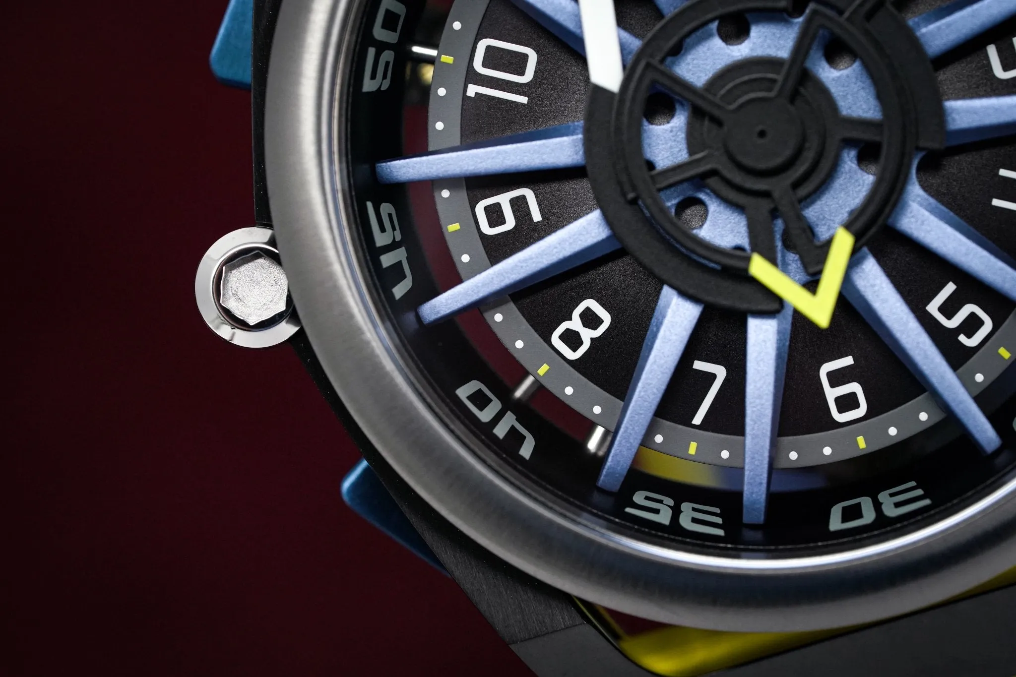 Mazzucato Reversible Watch RIM Yellow