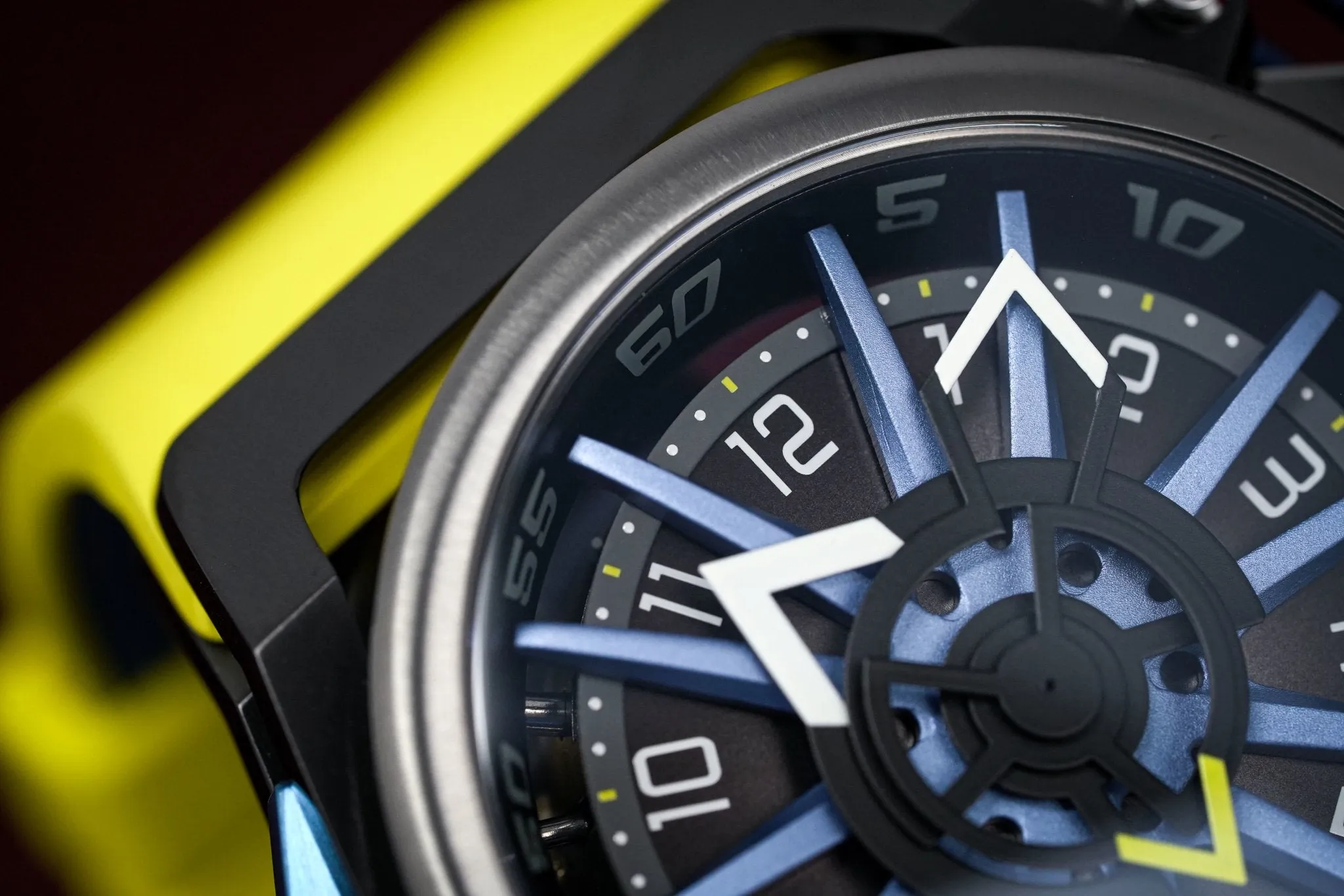 Mazzucato Reversible Watch RIM Yellow