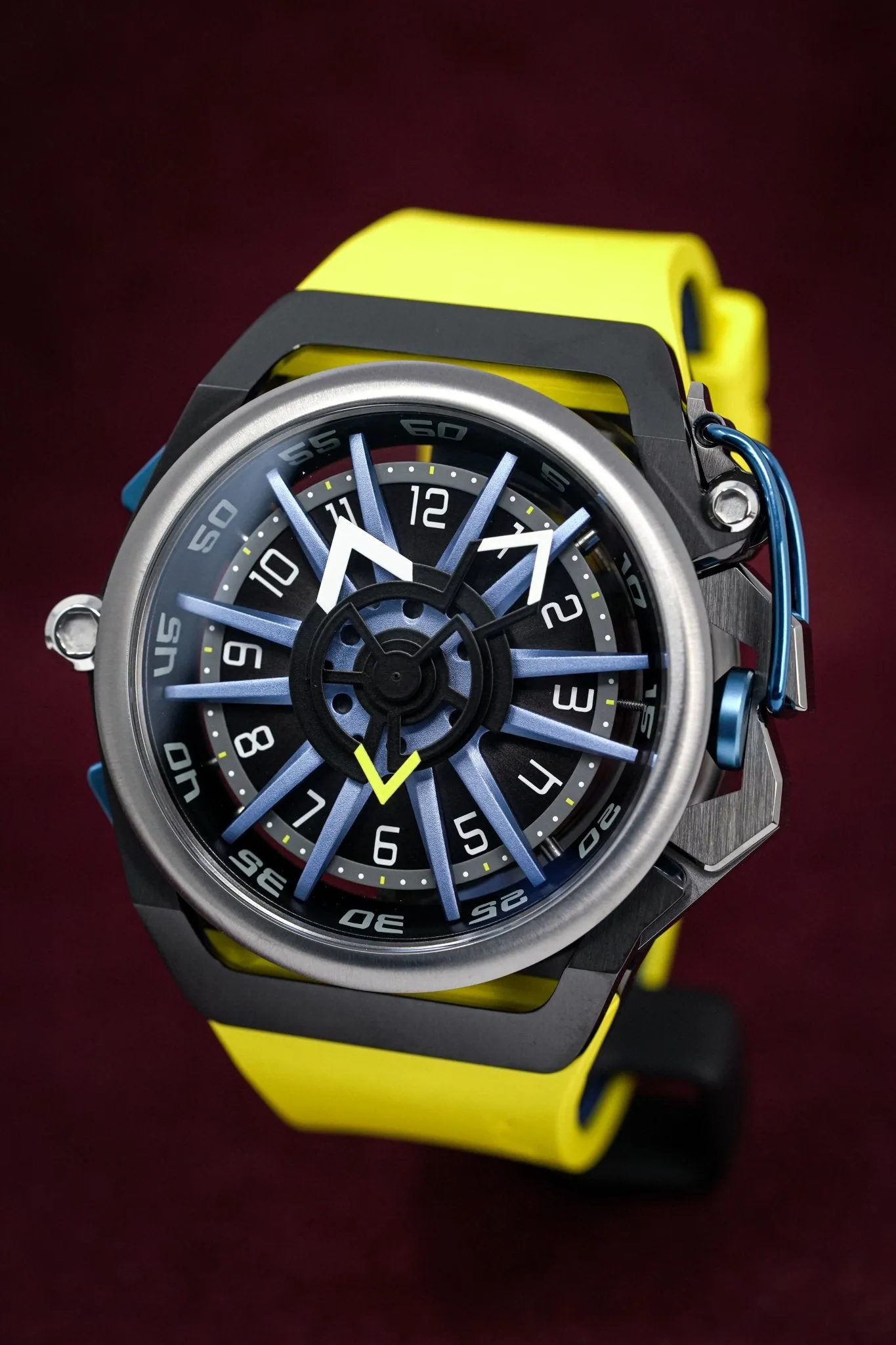 Mazzucato Reversible Watch RIM Yellow
