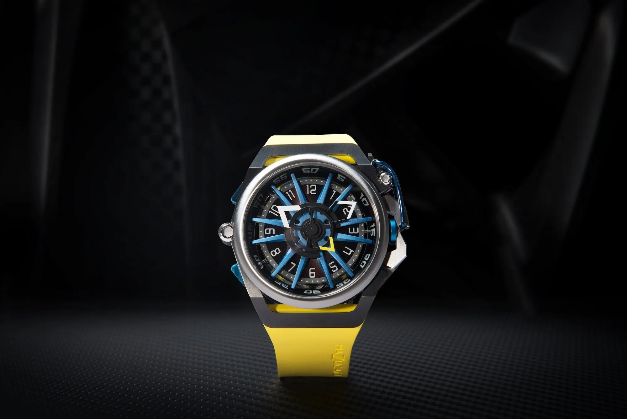 Mazzucato Reversible Watch RIM Yellow