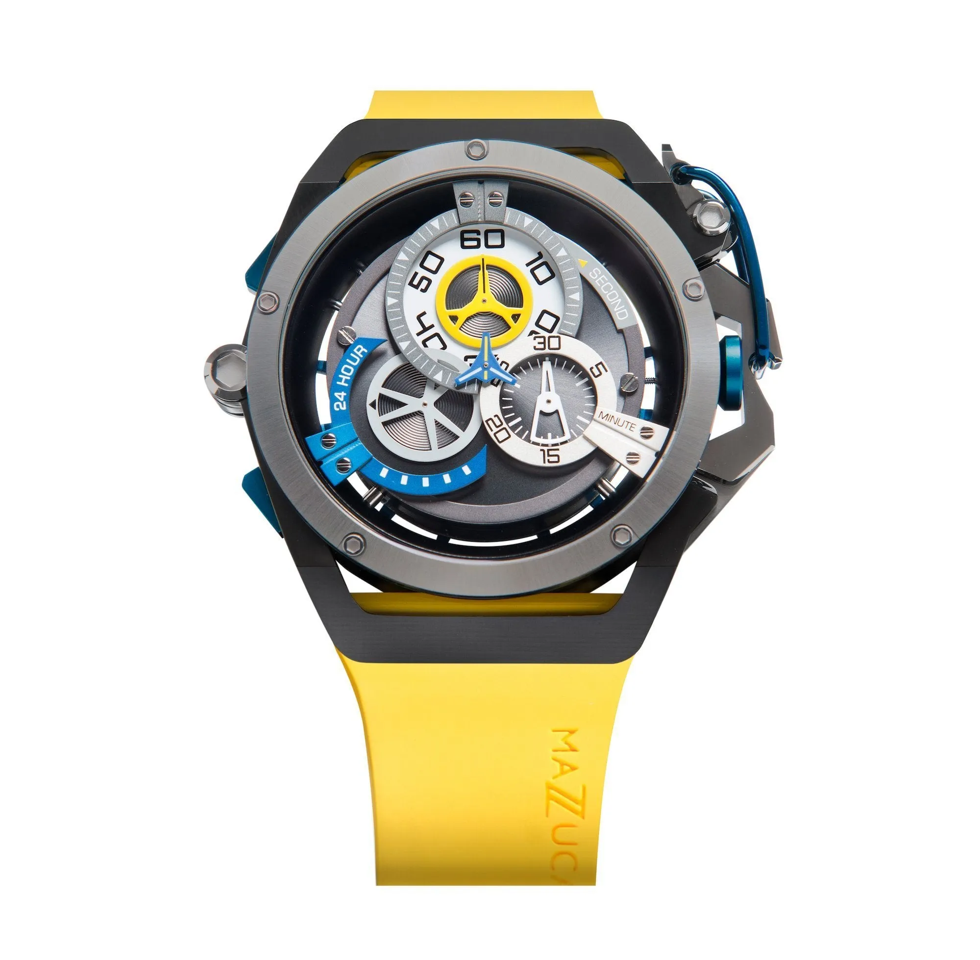 Mazzucato Reversible Watch RIM Yellow