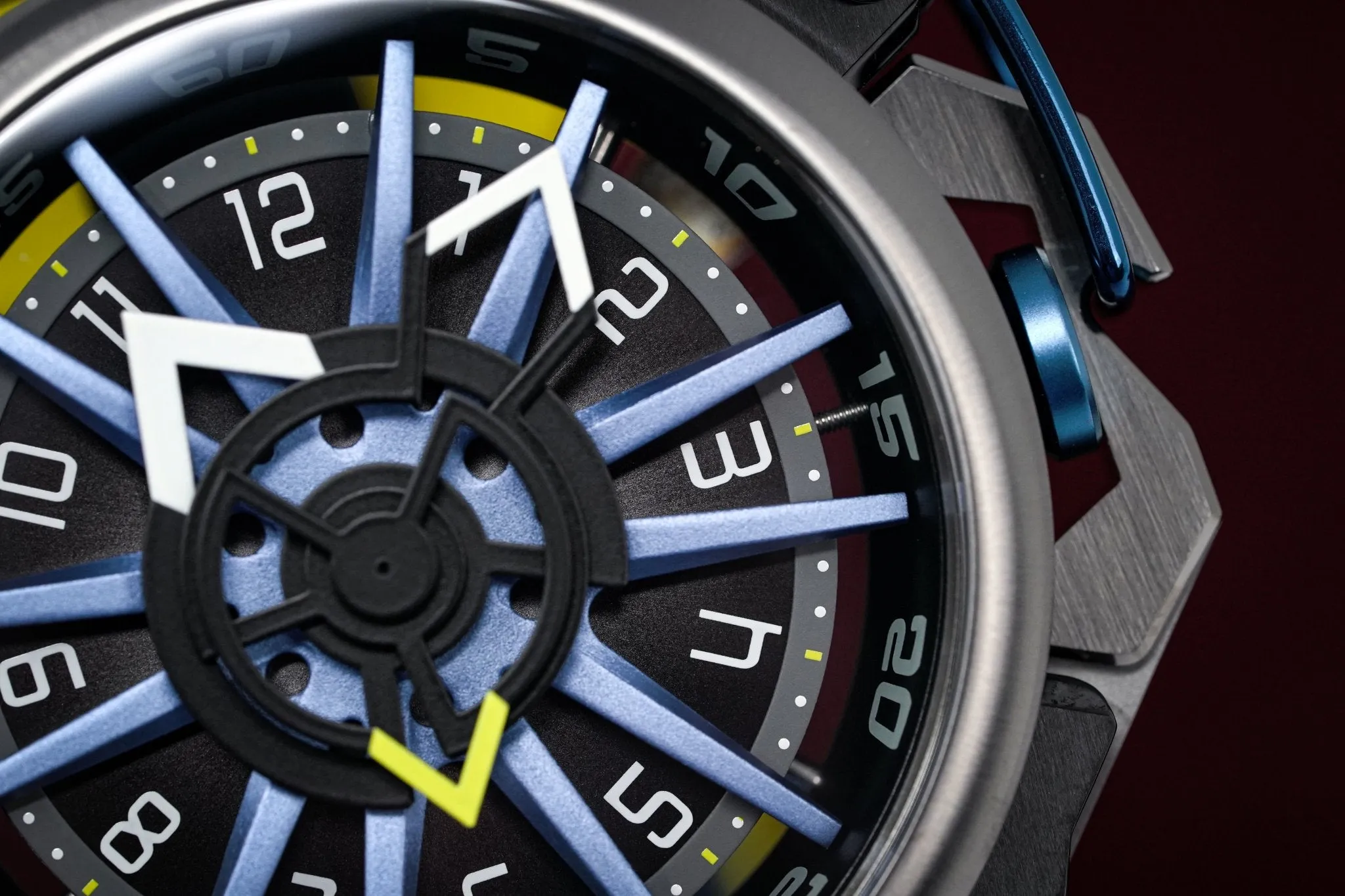 Mazzucato Reversible Watch RIM Yellow