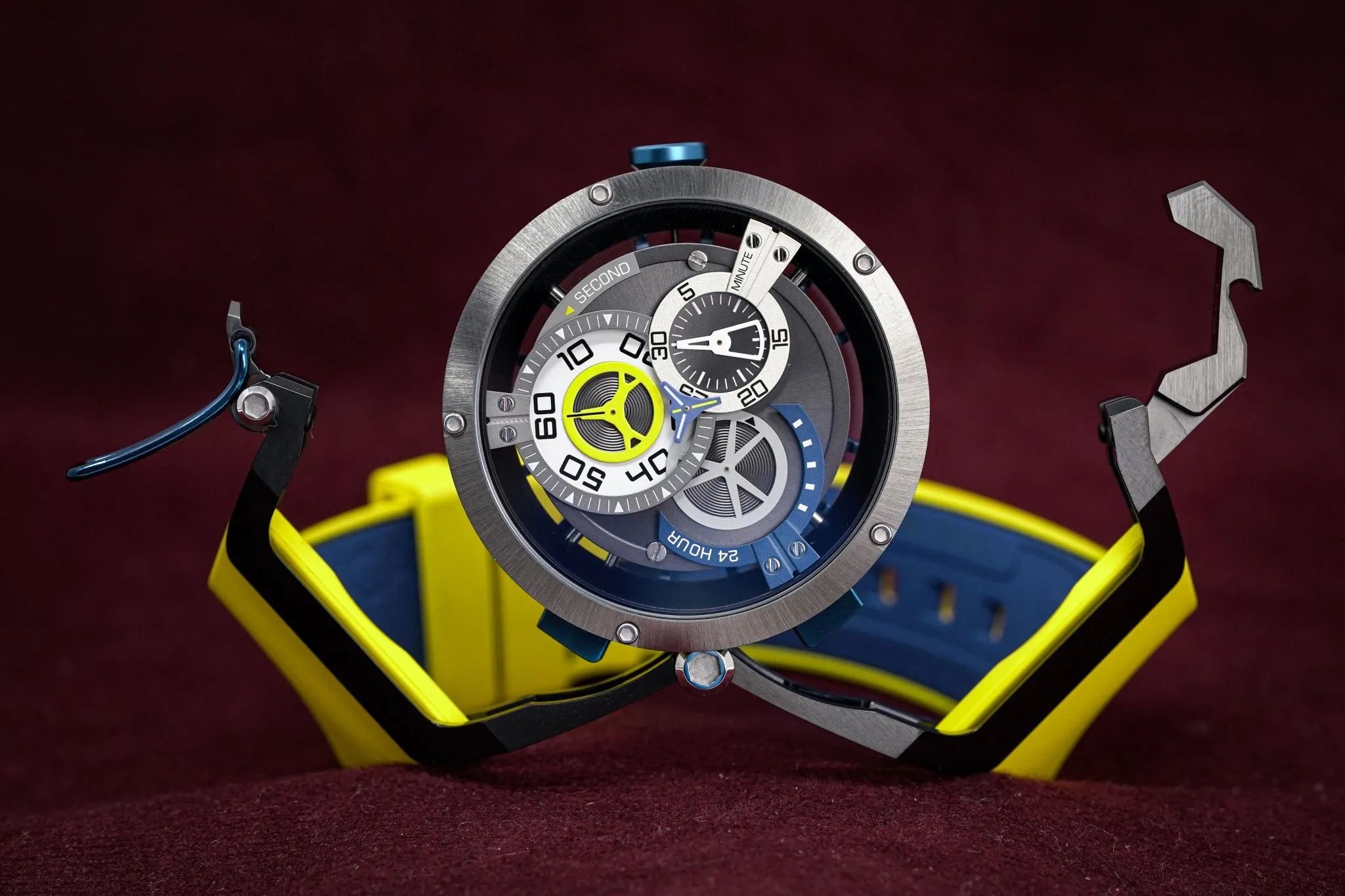 Mazzucato Reversible Watch RIM Yellow