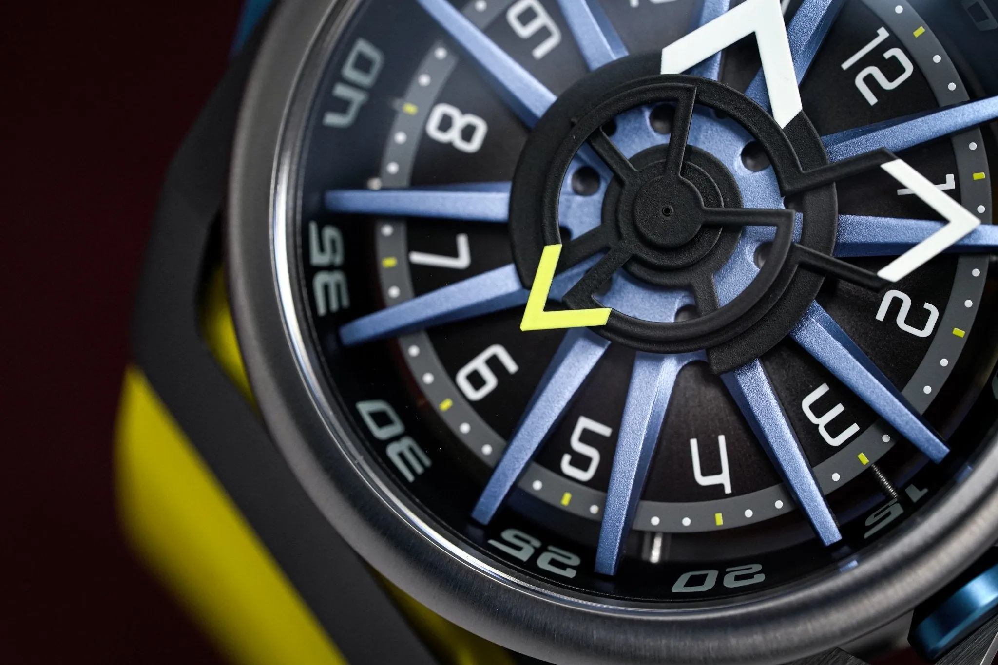 Mazzucato Reversible Watch RIM Yellow